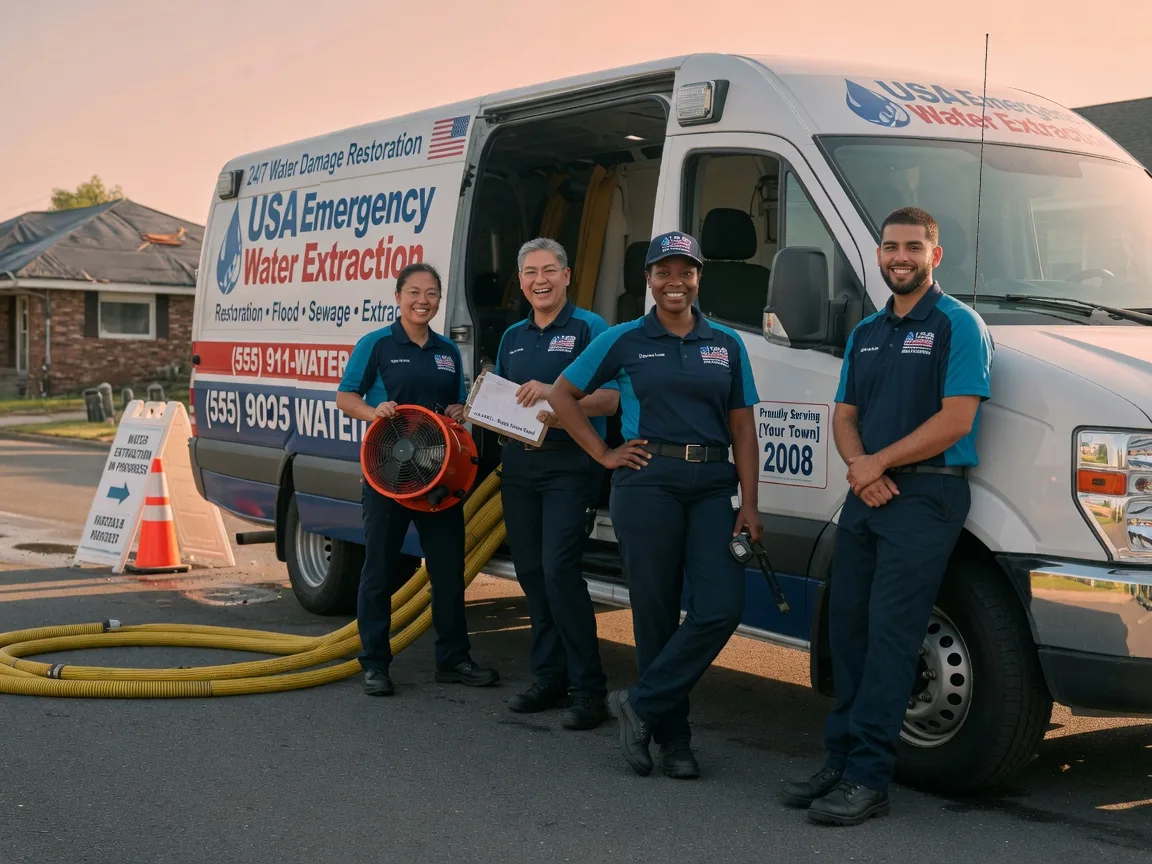 Emergency Water Removal company in Industry, TX